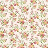 Henry Glass Serene Garden Floral Vines Pink