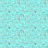 Clothworks Art Club Mice Aqua