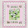 Panda Party Better Together Free Quilt Pattern