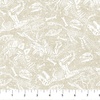 Northcott Dino Roar Dino Bones Cream