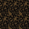 Andover Fabrics Bridgeport Paisley Vines Black