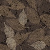 P&B Textiles Foliage Texture Leaves Brown