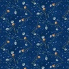 Henry Glass Serenade Dandelions Midnight Blue