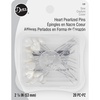 Dritz Pearlized Heart Pins - WHITE