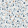 P&B Textiles Polar Pals Tiny Trees White