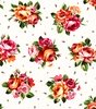 Maywood Studio Harvest Rose Flannel Bouquets Cream