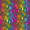 Andover Fabrics Color Wheel Spectrum Feathers Night