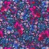 QT Fabrics Floral Fascination Small Packed Floral Midnight