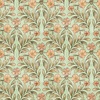 QT Fabrics HedgeHugs Floral and Leaf Sage