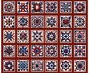 QT Fabrics American Tapestry Quilt Blocks Red