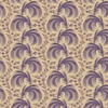 Marcus Fabrics I Love Purple Swirl Cream