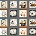 P&B Textiles Hocus Pocus Blocks Multi