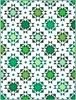 Kona Cotton Solids 365 - Clover Field Free Quilt Pattern