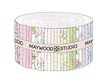 Sugar Lilac Strip Roll by Maywood Studio
