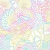 Andover Fabrics Color Wheel Rainbow Stitched Day