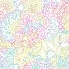 Andover Fabrics Color Wheel Rainbow Stitched Day