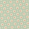 Moda Sunbonnet Flower Dots Dusty Blue