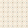 Riley Blake Designs Peter Rabbit and Benjamin Bunny Lattice Cream