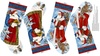Northcott St. Nicholas Stocking Panel Dark Blue/Multi