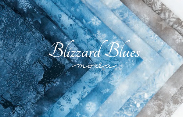 Blizzard Blues by Moda