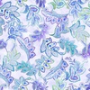 In The Beginning Fabrics Daydreams Large Leave Periwinkle