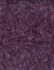 Wilmington Prints Plum Bouquet Batiks Large Leaves Dark Purple