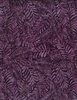 Wilmington Prints Plum Bouquet Batiks Large Leaves Dark Purple