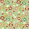 Moda Raspberry Summer Spring Berries Floral Mint