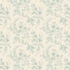 Andover Fabrics Petit Point Floral Vines Teal