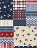Wilmington Prints Stars of Valor Patchwork Multi