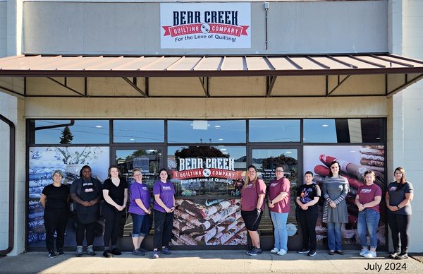 Bear Creek Quilting Company Team