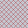 Riley Blake Designs Stars and Stripes Forever Plaid White