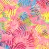Anthology Fabrics Wildberry Batik Palm Pink Multi