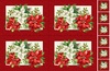 Northcott Holiday Joy Placemat/Block Panel