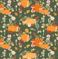 Windham Fabrics Harvest Gathering Pumpkin Patch Spruce