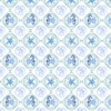 P&B Textiles Sea Whispers Set Sand Dollar Diamonds Blue/Green