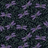 Henry Glass Serenade Dragonflies Navy