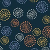 Andover Fabrics Conway Cottage 108 Inch Wide Backing Fabric Bunches Navy