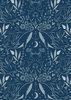 Lewis and Irene Fabrics Sound of the Sea Enchanted Ocean Midnight Blue