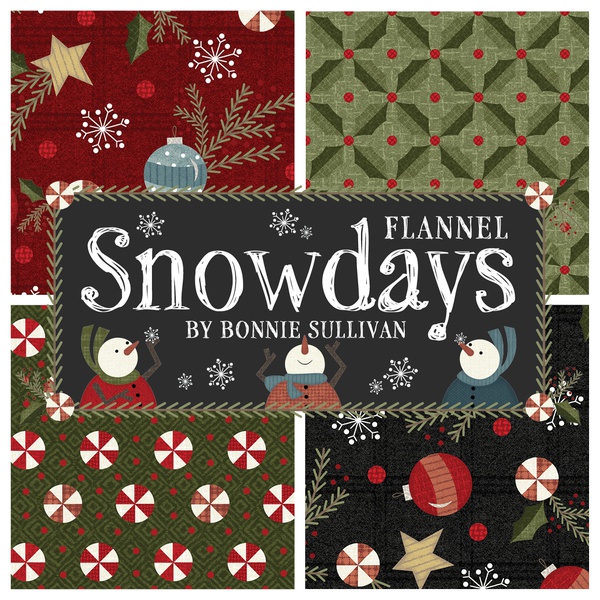 Snowdays Flannel by Maywood Studio