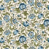 Studio E Fabrics Ashdown Forest Jacobean Floral Pale Ecru