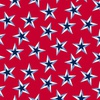 Andover Fabrics Stars and Stripes Tossed Stars Red