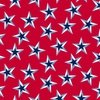 Andover Fabrics Stars and Stripes Tossed Stars Red