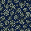 Henry Glass Love Struck Daisy Wreaths Navy