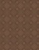 Wilmington Prints Floralscape Fancy Grid Brown