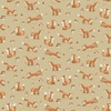 Andover Fabrics Hello Autumn Fox Tales Cream