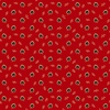 Andover Fabrics Carolina Acorn Leaf Red