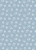 Lewis and Irene Fabrics A Winter's Moon Snowdrops Warm Grey with Pearl