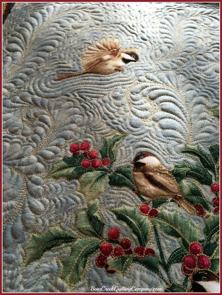 Chickadees and Berries Christmas Gift Trio Tutorial