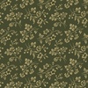 Marcus Fabrics Sturbridge Village Charm Tossed Flowers Green